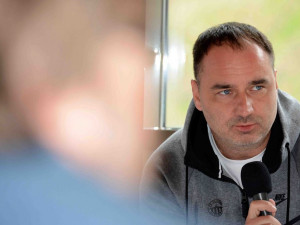 Dnešní tisková konference k derby.