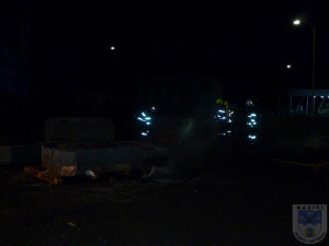 Hasiči při zásahu v Chrastavě