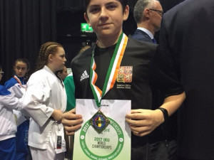 Marek Boura získal třetí místo v kata