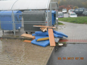 Nepořádek v Haškově ulici