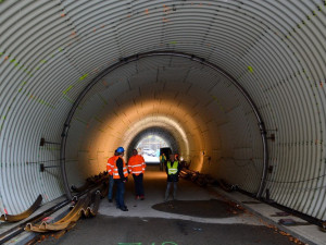 Na Ještědu v Liberci skončila oprava tunelu pod sjezdovkou