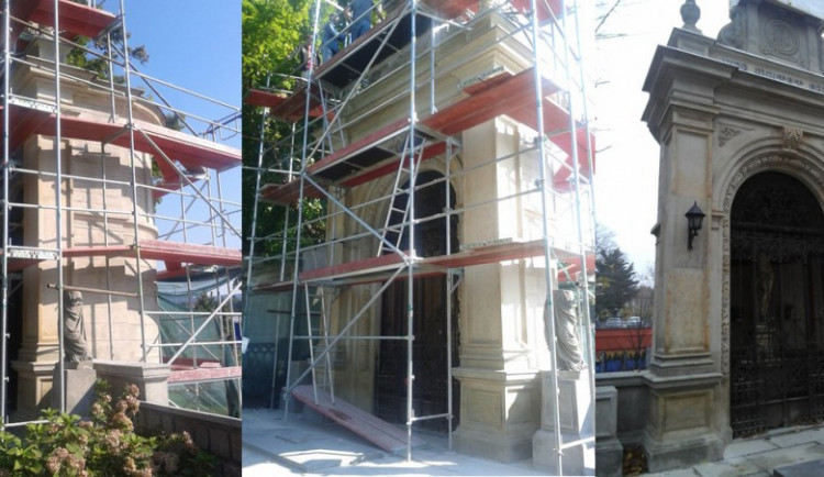 Liberec dokončil první etapu obnovy Liebiegovy hrobky.