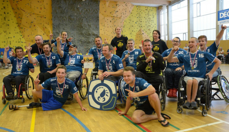 Štíři na vozíčku potvrdili skvělou formu. Vyhráli domácí turnaj