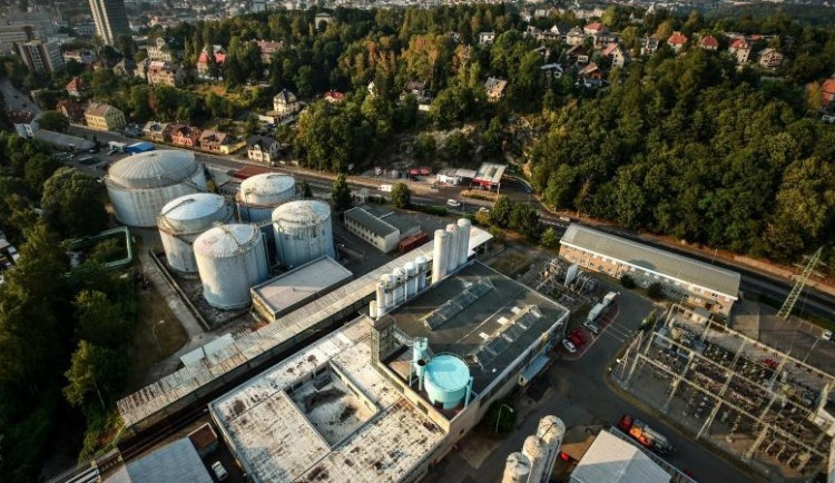 ilustrační foto; teplárna v Liberci