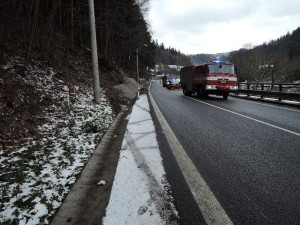 Jedna z víkendových nehod.