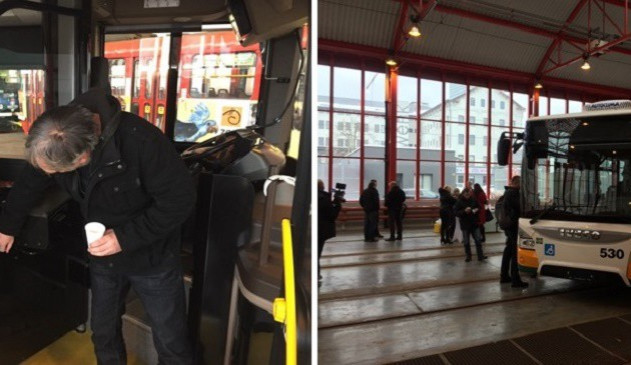 Dopravní podnik pořídil nové autobusy. Cestující si v nich nabijí telefony, řidiče ochrání speciální dveře.