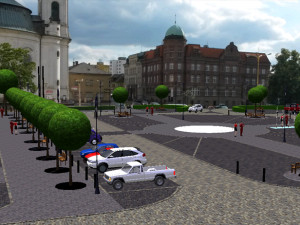 Centrum Nového Boru už nebude odstavnou plochou pro auta. Za parkování se bude platit