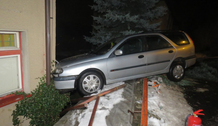 Nehoda v Železném Brodě.