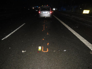 Policie hledá svědky řetězové nehody na výpadovce z Liberce.