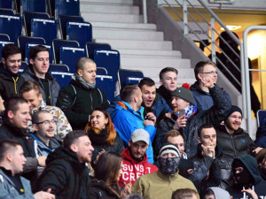 Cvičný zásah v aréně.