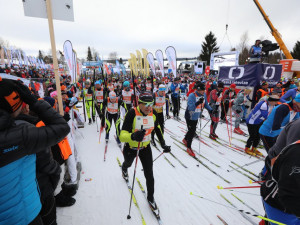 Hory v Libereckém kraji byly plné lyžařů, nejvíc na Jizerské 50