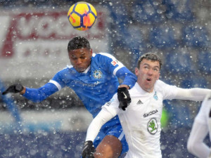 První jarní výhra Slovanu. Ve sněhové vánici si poradil s Mladou Boleslaví.