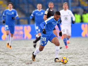 První jarní výhra Slovanu. Ve sněhové vánici si poradil s Mladou Boleslaví.