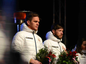 Přivítání olympioniků v Jablonci.