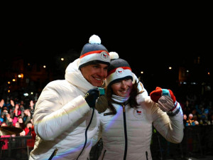 Přivítání olympioniků v Jablonci.