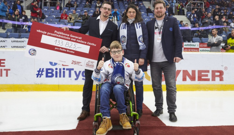 Devítiletý Radek je velkým fanouškem Tygrů.