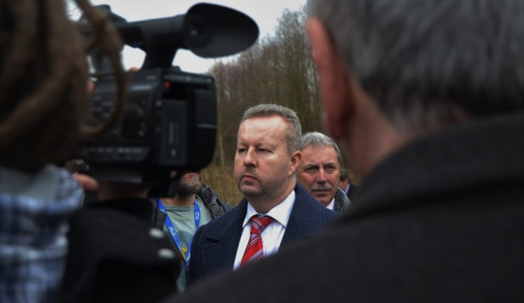 Richard Brabec na výjezdním zasedání v Libereckém kraji.