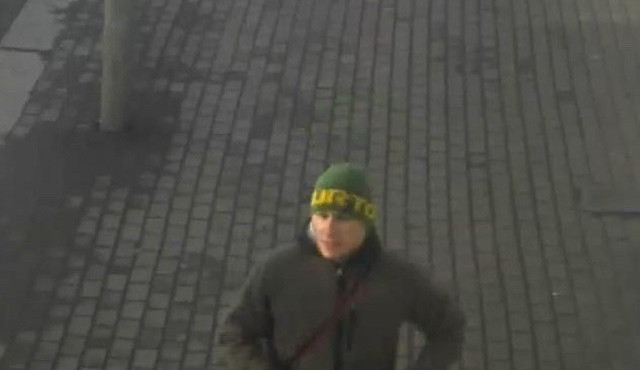 Muž, kterého policie hledá.