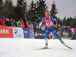 FOTO: Biatlonové supersprinty v Břízkách vyhráli Veronika Vítková a Ondřej Moravec