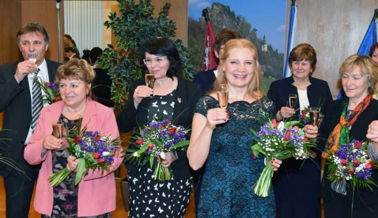 Ocenění učitelé.