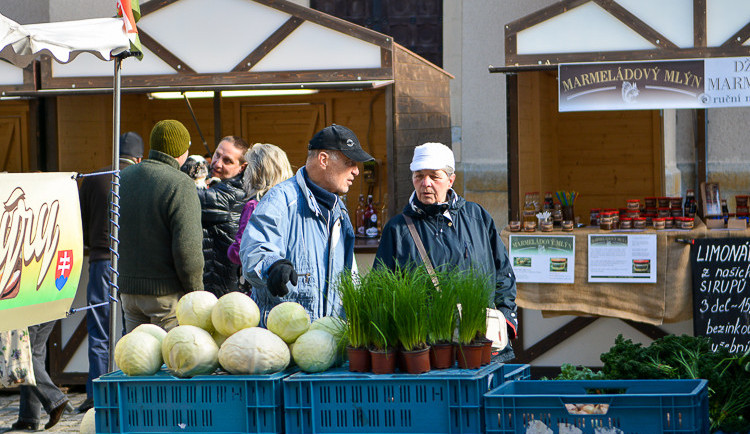Farmářské trhy.