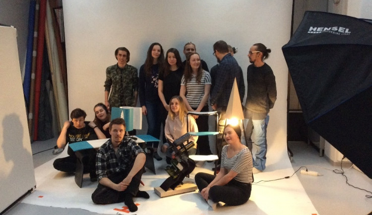 Závěrečné focení s výrobky.