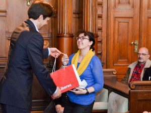 Francouzské sbory rozezněly obřadní síň.