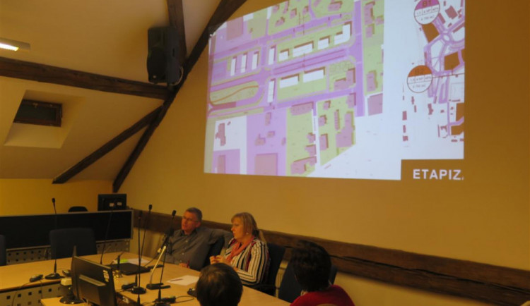 Projednávání územní studie.