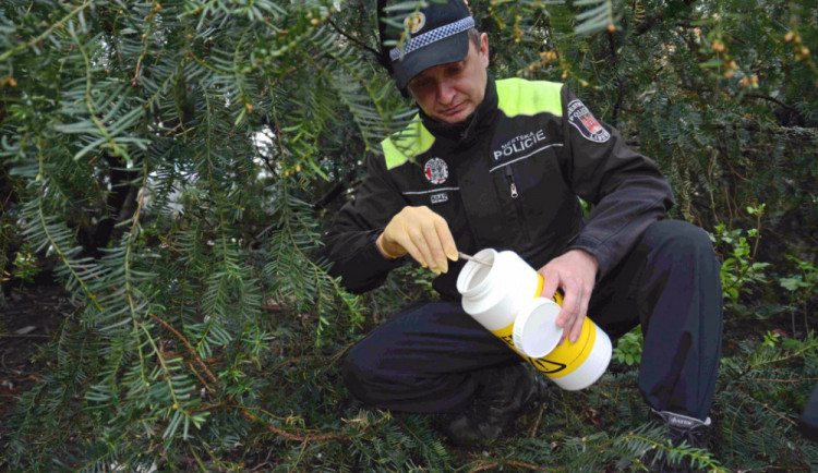 Strážník Jiří Peřina.