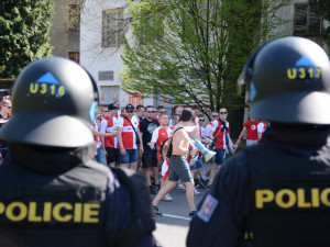 Pochod Slávistů Libercem.