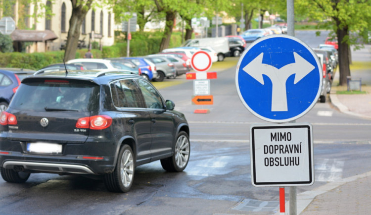 Vítězná ulice je od pondělí uzavřená.