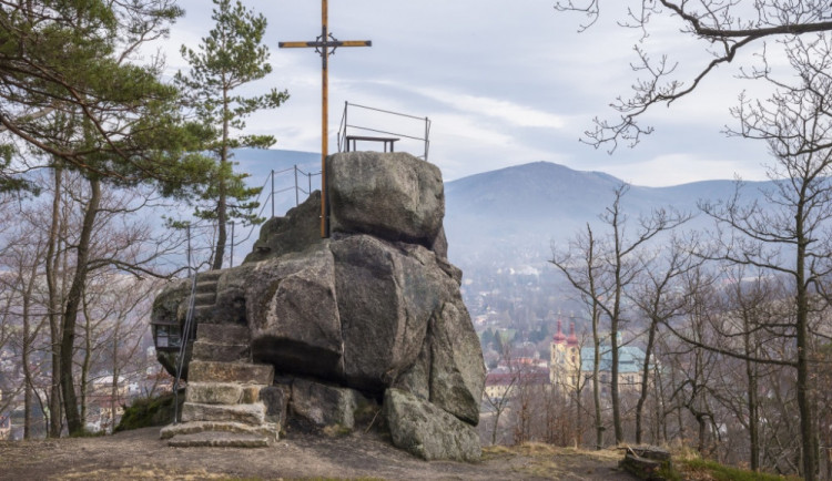 Vyhlídka Poustevníkův kámen.