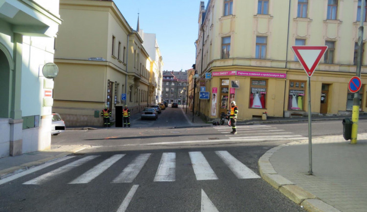 K nehodě došlo na křižovatce ulic Jungmannova a Smetanova 