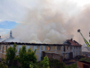 Požár v Jindřichovicích.