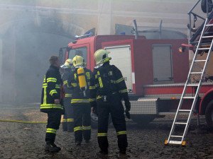 Požár v Jindřichovicích.