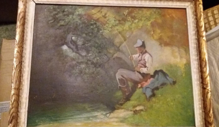 Jedna z ukradených maleb.