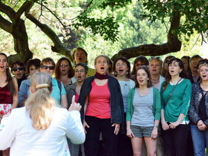 Otevření parku Jiřiny a Milana Uherkových.