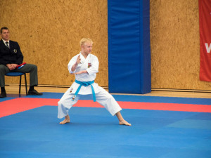 Dvě bronzové medaile vybojoval na NP v kata Matěj Říha