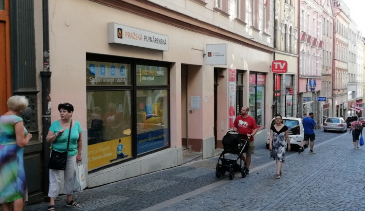 Pražská plynárenská má pobočku v Pražské ulici,