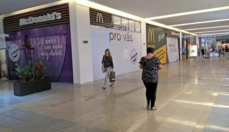 Nová pobočka McDonald´s v OC Forum.