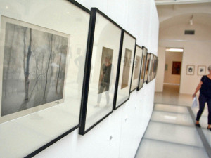 Bazénová hala patří slavným fotografům a jejich dílu.