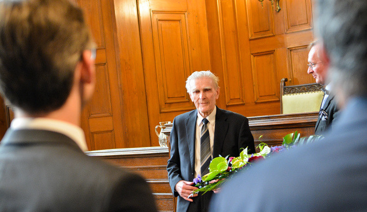 Oceněný profesor Kvaček.