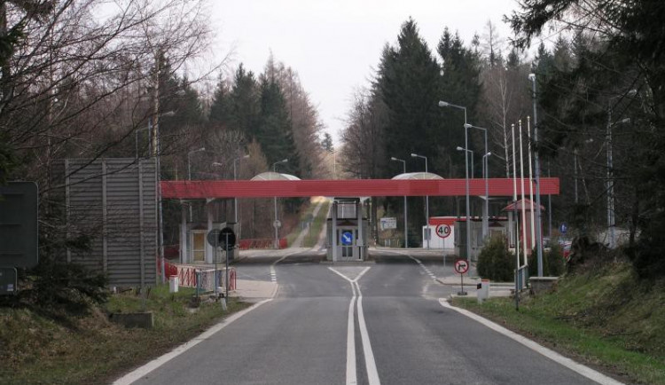 Hraniční přechod v Novém Městě.