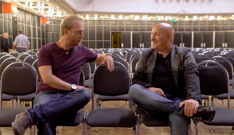 Zdeněk Izer v Drbárně.