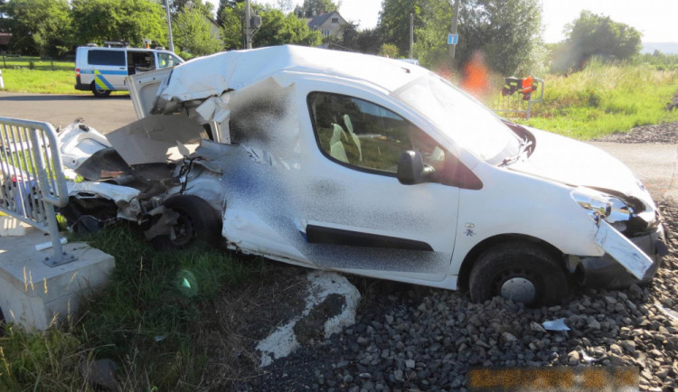 Nehoda v Pilínkovské ulici.