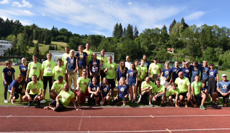 Amatéři zdolávali v Krumlově desetiboj. Vítěz získal 4 442 bodů