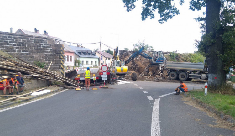 Přejezd ve Studánce.