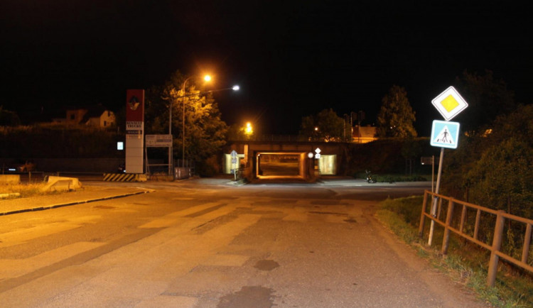 Na tomto místě došlo k nehodě.