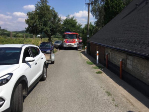 Silnice byla neprůjezdná