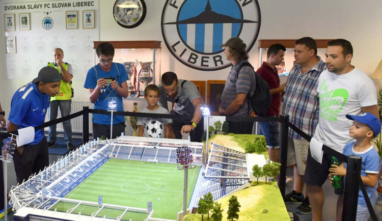 Model stadionu U Nisy